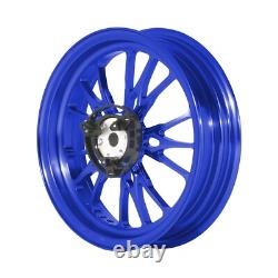 MOS XR15 Forged Aluminum Alloy Rims Wheels for Yamaha Zuma 125 2016-2021 Blue