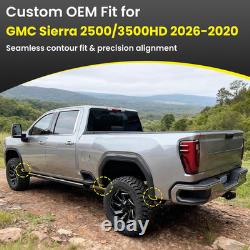 Mud Flap Delete for GMC Sierra 2500/3500 2020-2026 2WD/4WD Front & Rear Wheel