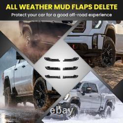 Mud Flap Delete for GMC Sierra 2500/3500 2020-2026 2WD/4WD Front & Rear Wheel