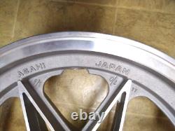 NEW Aluminum Mag Wheel Rim Front Rear 16x3.00 Henry Abe Seven Star 1973-1984 FL