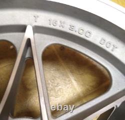 NEW Aluminum Mag Wheel Rim Front Rear 16x3.00 Henry Abe Seven Star 1973-1984 FL