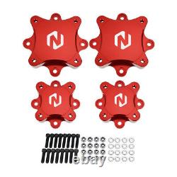 NICECNC Front + Rear Wheel Hub Spacer Kit For Yamaha Raptor 700 700R 2006-2024