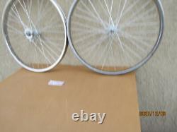 New 26'' X 1.75 Heavy Duty Spokes Chrome Bicycle Rim Set, For Cruiser