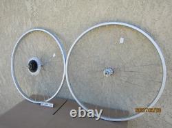 New 27'' X 1-1/4'' Bicycle Aluminum 6 Speeds Wheel Set Great For Road Bikes