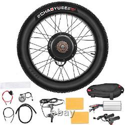 New 48V 1500W Front Rear Wheel Electric Bicycle Conversion Kit USA
