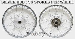 New Honda Passport C70 1980-1983 Front-rear Wheel Rim +hub +spoke F6s+r4.1s
