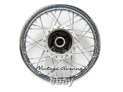 New Honda St90 K0/k1/k2 1973-1975 Front-rear Wheel Rim +hub +spoke F12s+r11s