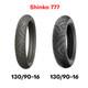 New Shinko 777 SR777 Motorcycle Tire Set Front + Rear 130/90-16 130 90 16
