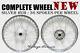 New Suzuki K50 A50 Ac50 As50 Front-rear Wheel Rim +hub +chrome Spoke F3s+r2s