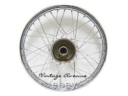 New Suzuki K50 A50 Ac50 As50 Front-rear Wheel Rim +hub +chrome Spoke F3s+r2s