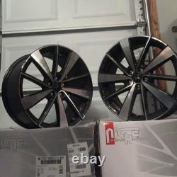 Niche Road Wheels Front and Rear Grey Wheels (4 Rims)