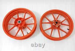 Nos Front And Rear Wheel Rim Set Fits For KTM Duke 390 Fit For