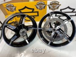 OEM Harley 09-26 Touring 2024 2025 Street Glide Front & Rear Wheels/Rotors