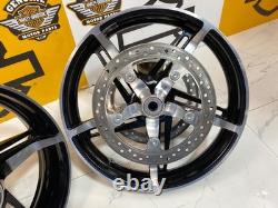 OEM Harley 09-26 Touring 2024 2025 Street Glide Front & Rear Wheels/Rotors