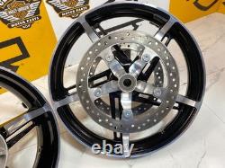 OEM Harley 09-26 Touring 2024 2025 Street Glide Front & Rear Wheels/Rotors