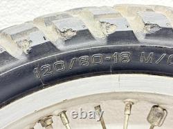 OEM Wheel Set 21/18 Inch Fits Yamaha WR400F 1998-2000 Front Rear Rim Sprocket