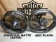 Oem Harley'09-19 Touring Charcoal Matte Aggressor Wheels 19 Front 18 Rear