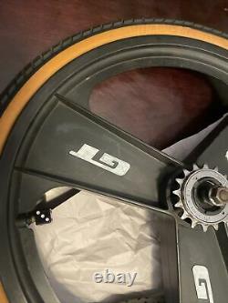 Original Gt Bmx Fan Mags Front & Rear 20tires Tyres Rims Wheels Performer Dyno
