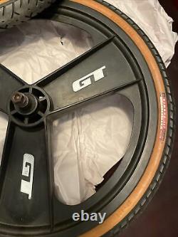 Original Gt Bmx Fan Mags Front & Rear 20tires Tyres Rims Wheels Performer Dyno