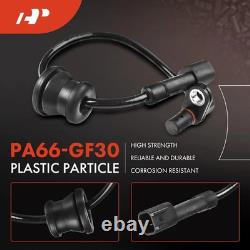 Pack of 4 Front and Rear ABS Wheel Speed Sensor for Equinox & Terrain 2010-201
