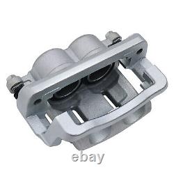 Pair Front Brake Calipers For 05-12 Ford F250 F350 Super Duty Single Rear Wheels