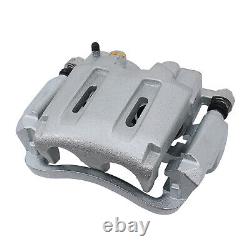 Pair Front Brake Calipers For 05-12 Ford F250 F350 Super Duty Single Rear Wheels