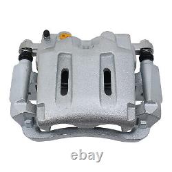 Pair Front Brake Calipers For 05-12 Ford F250 F350 Super Duty Single Rear Wheels