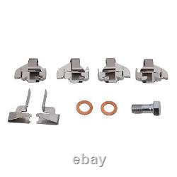 Pair Front Brake Calipers For 05-12 Ford F250 F350 Super Duty Single Rear Wheels