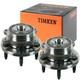 Pair TIMKEN Front Rear Wheel Bearing Hub For Lincoln MKS Ford Edge Taurus Flex