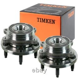 Pair TIMKEN Front Rear Wheel Bearing Hub For Lincoln MKS Ford Edge Taurus Flex
