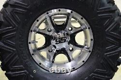 Pioneer 1000 28 Bighorn 2.0 Radial Atv Tire & Cobra M/b Wheel Kit 13710k