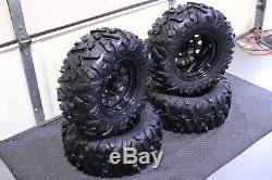 Polaris Rzr 170 23 Bighorn Radial Atv Tire Itp Black Atv Wheel Kit Srad