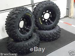 Polaris Sportsman 500 25 Kenda Bear Claw Atv Tire Itp Black Atv Wheel Kit Pold