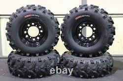 Polaris Sportsman 570 25 XL Bear Claw Atv Tire Qb Black Atv Wheel Kit Polqb