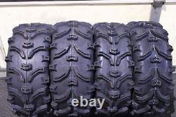 Polaris Sportsman 700 25 XL Bear Claw Atv Tire & Cobra M/b Wheel Kit Pol3ca