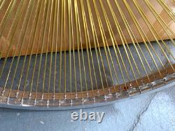 Polished Silver Bicycle Wheelset 26 x 144 GOLD Spoke FREEWHEEL BMX Cruiser Bike