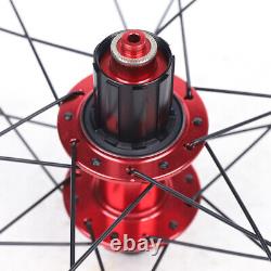 QR 27.5 MTB Bike Disc Front Rear Wheel Set 8/9/10/11 Speed Hub Aluminum Alloy