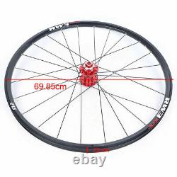 QR 27.5'' MTB Bike Front Rear Disc Brake Wheel Kit Bike Wheels 8/9/10/11 Speed