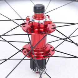 QR 27.5'' MTB Bike Front Rear Disc Brake Wheel Kit Bike Wheels 8/9/10/11 Speed