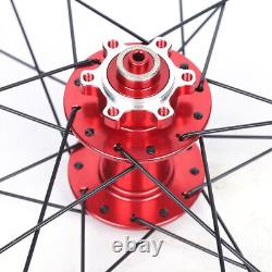 QR 27.5'' MTB Bike Front Rear Disc Brake Wheel Kit Bike Wheels 8/9/10/11 Speed