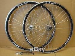 QR 700c Road Racing Bike Front Rear Wheel Set 6/7/8 Speed Freewheel Shimano