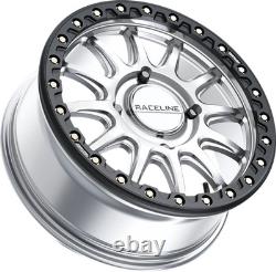 RACELINE WHEELS A14SB-77012+40 Wheel Alpha Front/Rear Hyper Silver/with