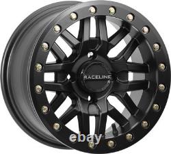 Raceline Wheels A91B-47056-52 Ryno Beadlock Front/Rear Wheel 14x7 5+2 Offset