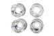 Raptor 700 660 Front Rear Wheels 10x5 9x8 Alba Racing Polish Rolled