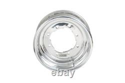 Raptor 700 660 Front Rear Wheels 10x5 9x8 Alba Racing Polish Rolled
