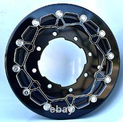 Raptor 700 660 Front Rear Wheels Beadlock 10x5 10x8 Alba Racing BB32