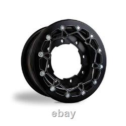 Raptor 700 660 Front Rear Wheels Beadlock 10x5 10x8 Alba Racing BB32