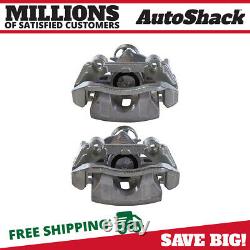 Rear Disc Brake Caliper with Bracket Pair 2 for Chevy Malibu Pontiac G6 G5 3.9L V6