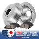Rear Drilled Slotted Brake Rotors And Ceramic Pads For 2004 2011 Ford F-150