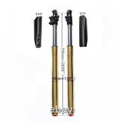 Rear Front End Fork 17/14 Wheel Kit 90/100-14 70/100-17 Tire Pit Bike 125 150cc